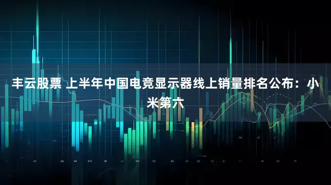丰云股票 上半年中国电竞显示器线上销量排名公布：小米第六